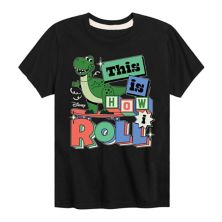 Disney / Pixar's Toy Story Rex Boys 8-20 This Is How I Roll Graphic Tee Disney