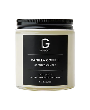 Свеча с ароматом ванильного кофе, 1 фитиль, 3,6 унции Guidotti Candle