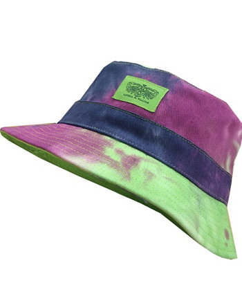 Unisex Tie Dye Double Side Wear Reversible Bucket Hat Angela & William