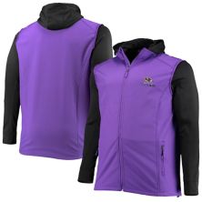 Мужская куртка с капюшоном Dunbrooke Purple/Black Baltimore Ravens Big & Tall Alpha с молнией во всю длину Unbranded