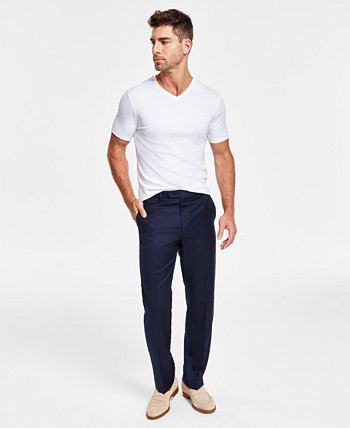 Мужские эластичные брюки классического кроя с плоской передней частью UltraFlex Ralph Lauren