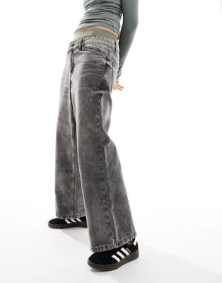 Темно-серые мешковатые джинсы с низкой посадкой Reclaimed Vintage Reclaimed Vintage
