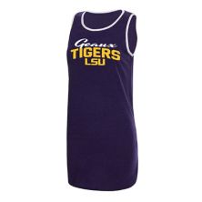 Женская спортивная фиолетовая майка LSU Tigers Concepts, ночная рубашка Unbranded