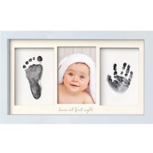 KeaBabies Inkless Baby Hand And Footprint Kit Frame, Детская фоторамка без беспорядка для новорожденных KeaBabies