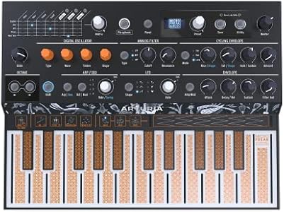 Гибридный синтезатор Arturia MicroFreak с 25 клавишами, Wavetable, аналоговыми фильтрами и 17 осцилляторами ARTURIA