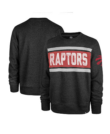 Мужской пуловер-толстовка Heather Black Toronto Raptors Tribeca Emerson '47 Brand