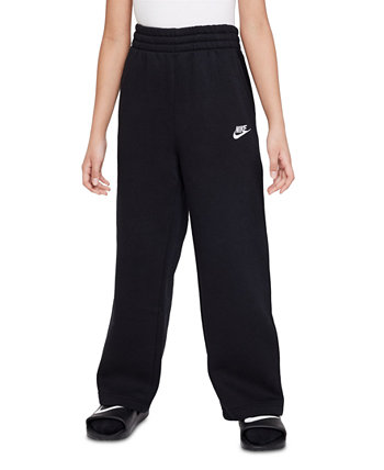 Спортивная одежда для больших девочек Клубные флисовые широкие брюки Nike