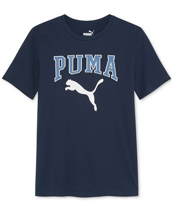 Мальчики Детские футболки PUMA Squad Pack Logo Graphic T-Shirt PUMA