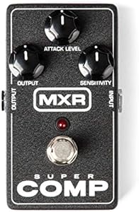 Компрессор MXR Super Comp, контроль уровня атаки, невидимое усиление звука и максимальная чувствительность. MXR