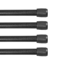 Kenney® Fast Fit™ No Tools 7/16&#34; Spring Tension Rod 4-pack Set Kenney