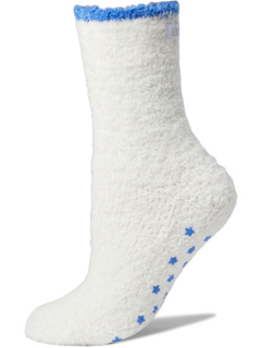 Пушистые однотонные носки с захватами Blue Star Karen Neuburger