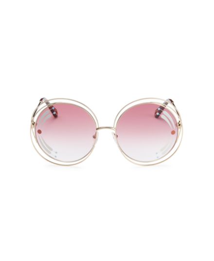 Круглые солнцезащитные очки 62 мм Chloe