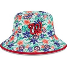 Men's New Era Washington Nationals Tropic Floral Bucket Hat New Era