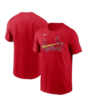 Men's Red St. Louis Cardinals Fuse Wordmark T-shirt Nike