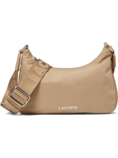 Активная нейлоновая сумка-хобо Lacoste