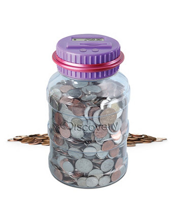 Digital Coin Counting Money Jar with LCD Screen Discovery