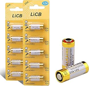 Алкалиновые батареи 12V 23A LiCB, 10 штук, высокая производительность LiCB