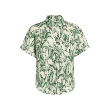 Tropico Linen Short-Sleeve Shirt KIVARI