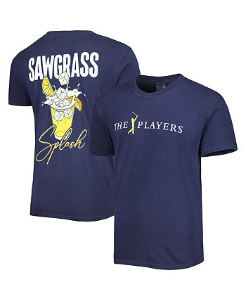 Мужская темно-синяя футболка THE PLAYERS Sawgrass Splash Barstool Golf