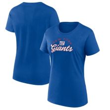 Women's Fanatics Branded Royal New York Giants Primary Component T-Shirt Fanatics