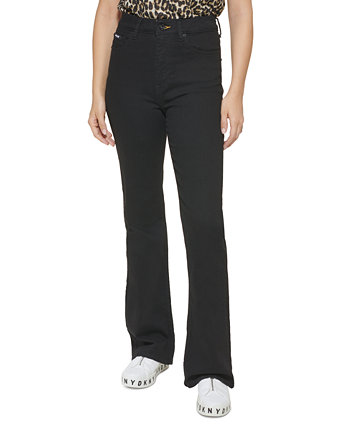 Женские расклешенные джинсы Boreum с высокой посадкой DKNY