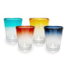 Food Network™ 4 шт. Ombre Acrylic Double Old Fashioned Glass Set Food Network