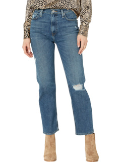 Remi с высокой посадкой, прямые лодыжки в At Last Hudson Jeans