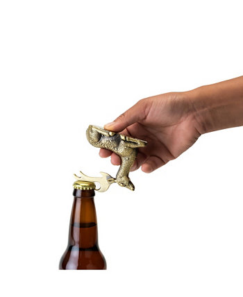 Открывалка для бутылок с позолоченным оленем в деревенском стиле Twine
