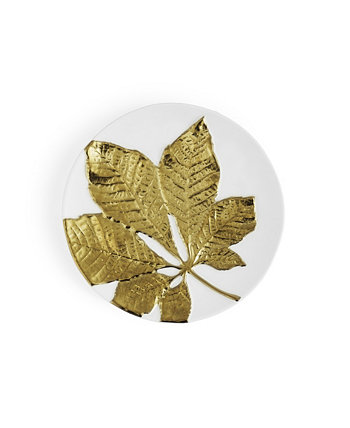 Салатная тарелка из листьев каштана, набор из 4 шт. MICHAEL ARAM