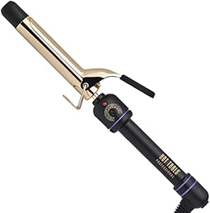 HOT TOOLS (2018 MODEL) Pro Artist 24K Gold Curling Iron | Long Lasting, Defined Curls (1 in) Hot Tools