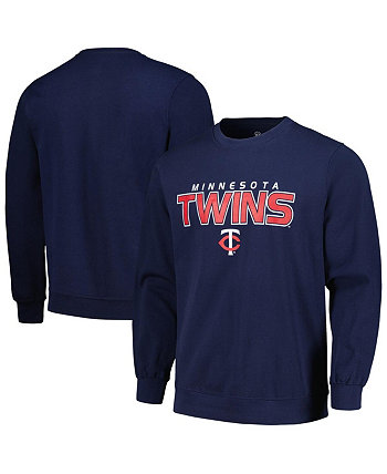 Мужской темно-синий пуловер Minnesota Twins свитшот Stitches