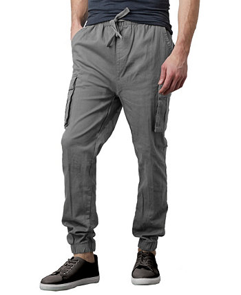 Мужские узкие брюки-карго для бега эластичного кроя Galaxy By Harvic