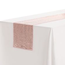 Wedding Decorative Sparkly Sequin Glitz Glitter Table Runner 1 Pack 12&#34; X 108&#34; Unique Bargains