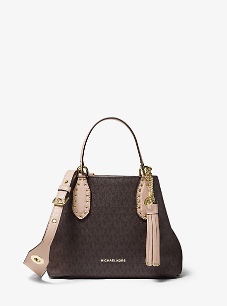 Michael kors brooklyn sale bag small