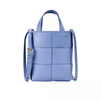 Кожаная большая сумка-шоппер Mini Chloe Gigi New York