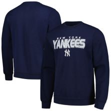 Men's Stitches  Navy New York Yankees Pullover Sweatshirt Stitches