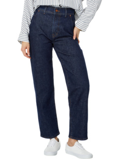 Прямые джинсы Normcore Perfect Vintage в цвете Stanhill Wash с глубокими карманами Madewell