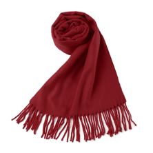 Женский зимний теплый длинный вязаный шарф прямоугольной формы ALLEGRA K