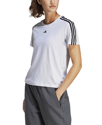 Женская футболка Aeroready Train Essentials с 3 полосками Adidas