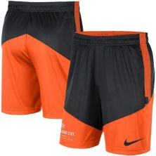 Мужские трикотажные шорты Nike черного/оранжевого цвета Oklahoma State Cowboys Team Performance Nitro USA
