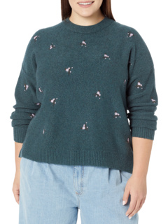 Плюс пуловер с цветочной вышивкой Madewell