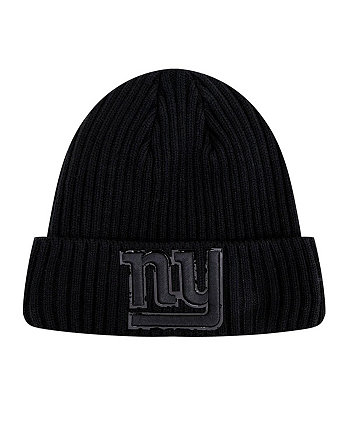 Мужская трикотажная шапка New York Giants тройного черного цвета с манжетами Pro Standard