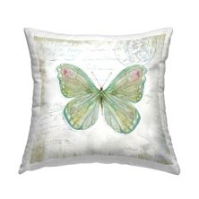 Stupell Home Decor Antique Butterfly Decorative Throw Pillow Stupell Home Decor