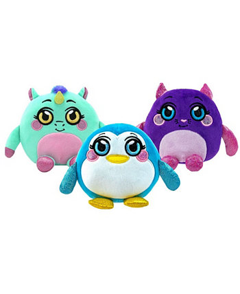 Squeeze, Squishy, Moldable Plush, Чучело - 3 Pack First and Main