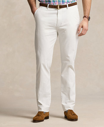 Мужские прямые брюки чинос стрейч для больших и высоких стрейч Polo Ralph Lauren
