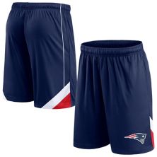 Men's Fanatics Branded Navy New England Patriots Interlock Shorts Fanatics