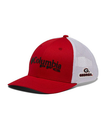 Youth Red Georgia Bulldogs PFG Adjustable Hat Columbia