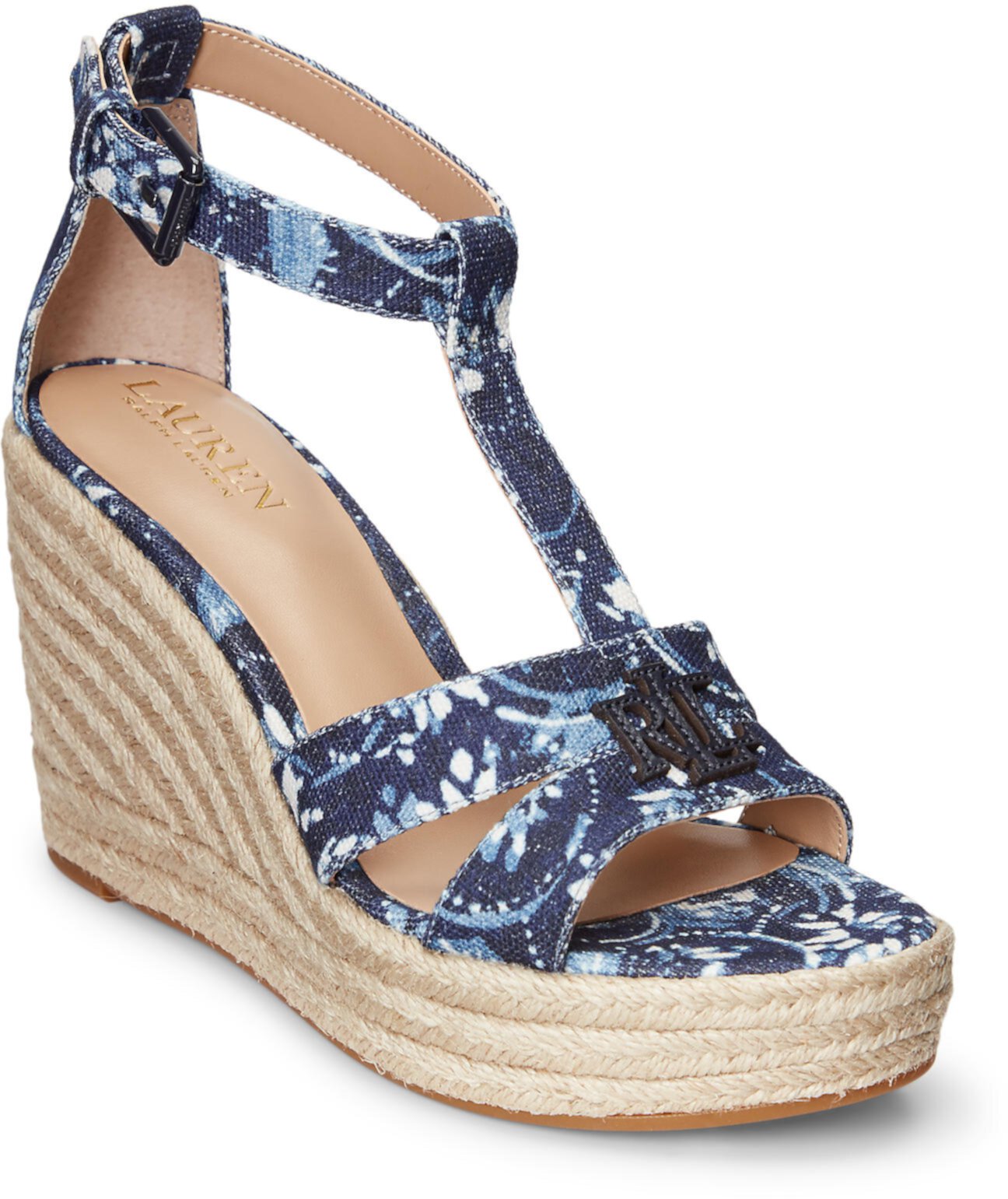 Hale Floral Espadrille Wedge LAUREN Ralph Lauren