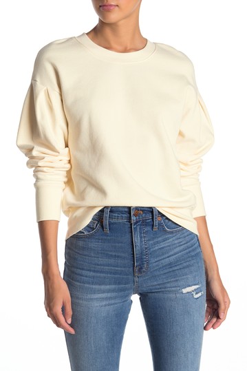 the great pleat sleeve sweatshirt
