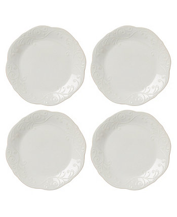 Набор столовых тарелок French Perle из 4 предметов Lenox
